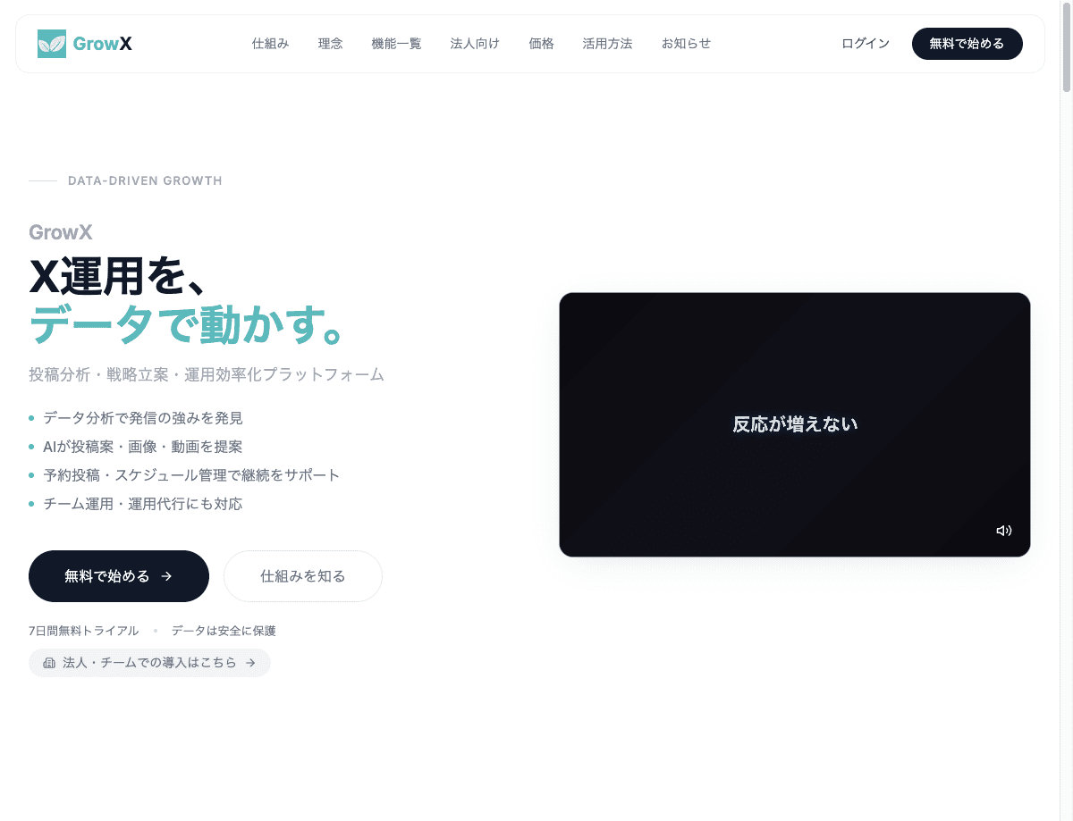 GrowX by NeXus AI